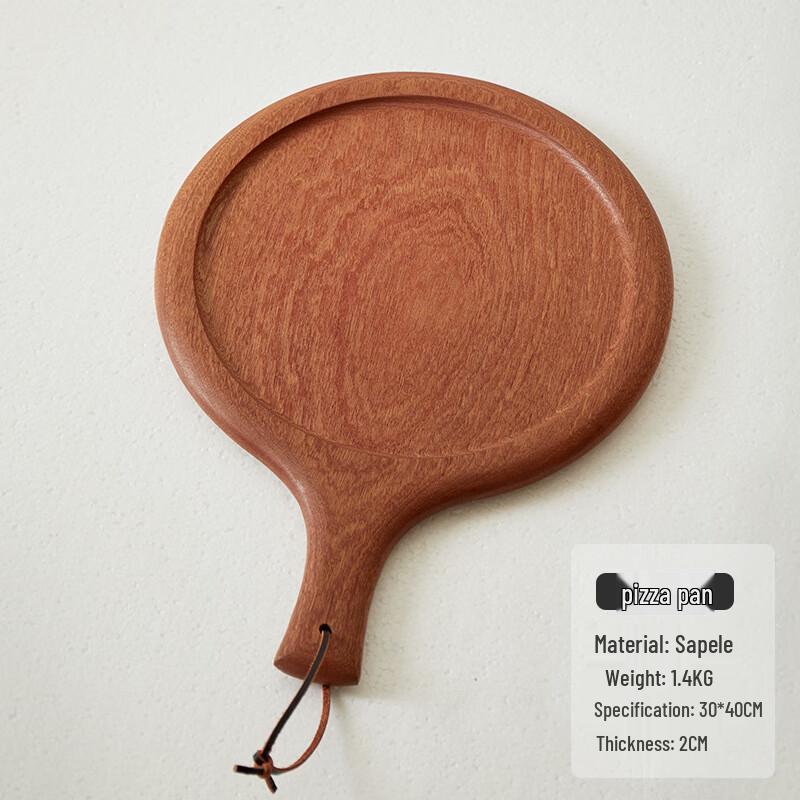 Shan Chong Shan Ebony Wood Irregular Serving Platter