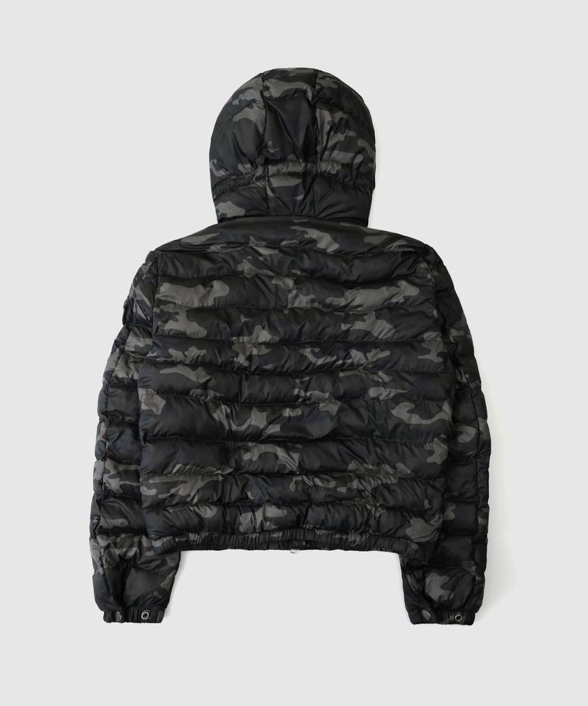 Badblood Viper 31-1 Lightweight Hooded Puffer - Grey Camo