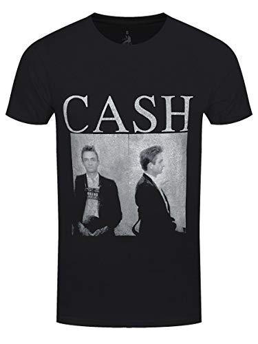 Johnny Cash Unisexs Mug Shot TShirt Black S
