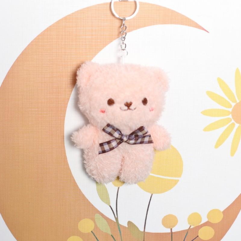 Wedding Sprinkler Doll Bow Tie Bear Plush Toy Doll Pendant Bag Keychain Ornament Doll