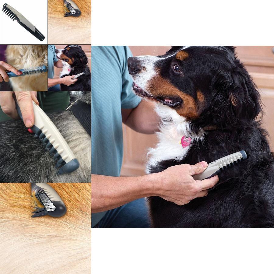 Premium Quality Electric Pet Grooming Flea Comb For Effortless Grooming Of Dogs And Cats