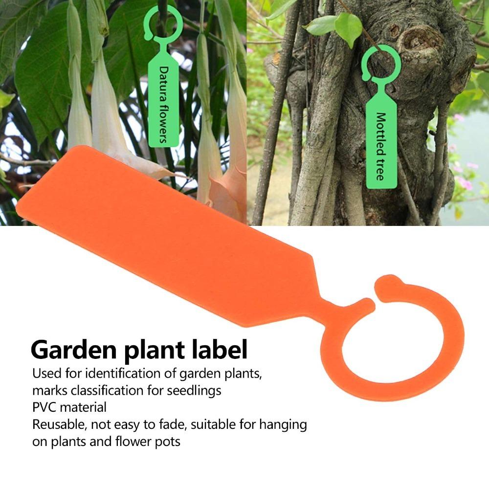 200Pcs Plastic Plant Tree Label Lightweight Plant Tree Marker  Nursery and Seedling Identification