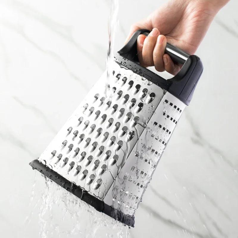 Four-side Box Grater Vegetable Slicer Tower-shaped Potato Cheese Grater Multi-purpose Vegetable Cutter Kitchen Accessories