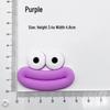 Medium Cartoon Sausage Lips Eye Patches & DIY Storage Box for Hair Accessories, Phone Case, Crocs Decorations