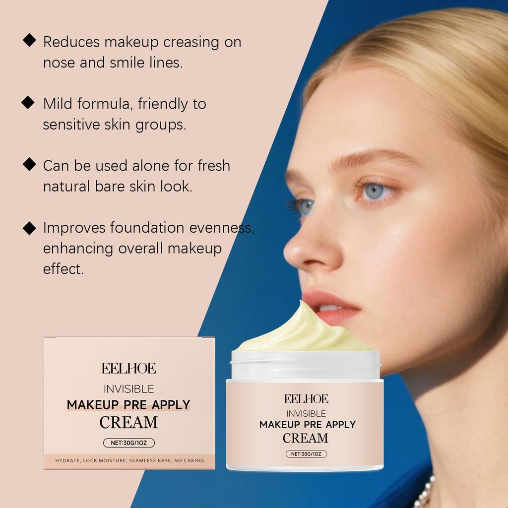 EELHOE Invisible Makeup Primer Stick Cream. Invisible pores, nourishing skin, hydrating, long-lasting, smooth foundation, and primer cream