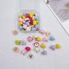 30pcs Resin Heart Push Pins Aesthetic Pastel Macaron Thumbtacks for Cork Board Photo Display Office & Home Decor