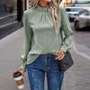 Women's /Winter Round Neck Pulling Long Sleeve Top T-shirt