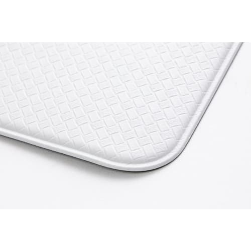 LIVING RECIPE Kitchen Mat, Wipeable, No Washing Required, Antibacterial, Odor Resistant, Mildew Resistant, Flame Retardant, Moderate Thickness (45 X 1