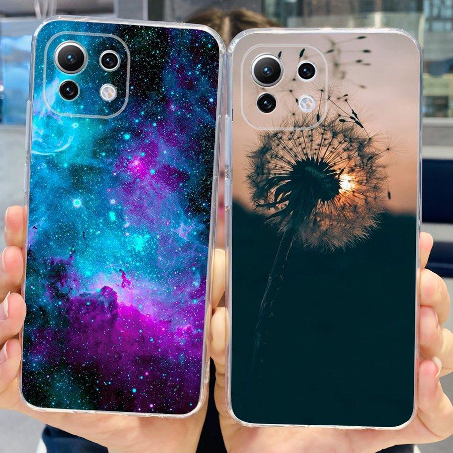 For Xiaomi 11 Lite NE 5G Case Cute Astronaut Cover Clear Soft Silicone Phone Funda For Xiaomi 11 Lite 4G Coque on Mi 11Lite Capa