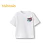 Balabala Boys' 2025 Summer Short-Sleeve T-Shirt