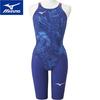 Mizuno GX SONIC V ST Racing Half Suit Size FINA Swimming Approved Women's (N2MG0701), Blue, XL, (International Federation)