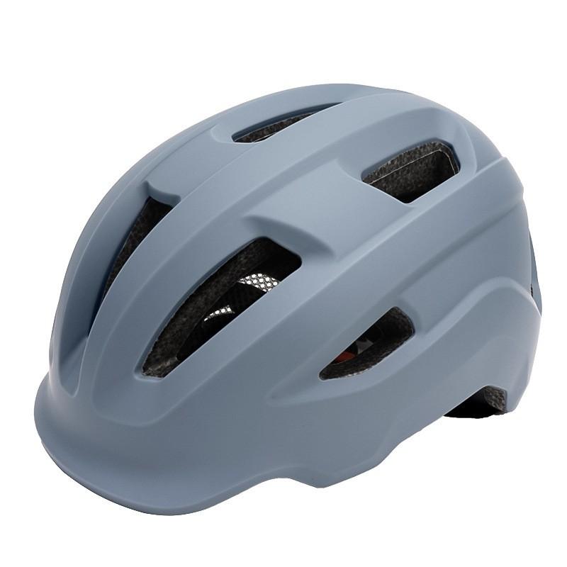 Urban Commuter Bicycle Riding Helmet Adult Mountain Bike Integrated L(56-60cm) серый