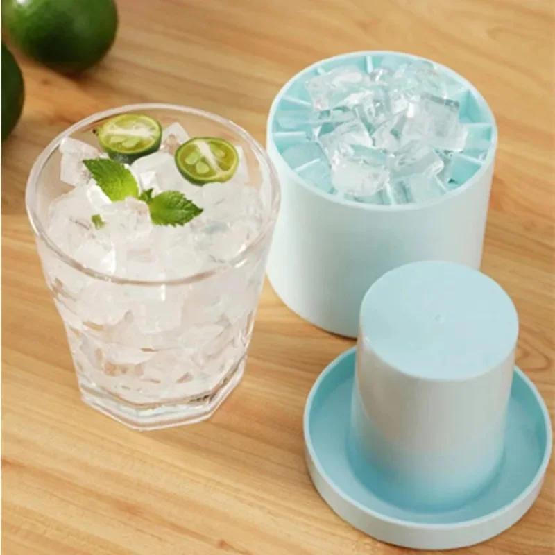 Ice Cube Maker DIY Ice Cream Machines Garden Mold Gun Summer Tool Ceiling Water Round Fan Kitchen Home Humidifier Bucket Barware