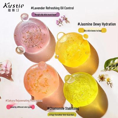 Floral Petal Essential Oil Soap 3-Pack