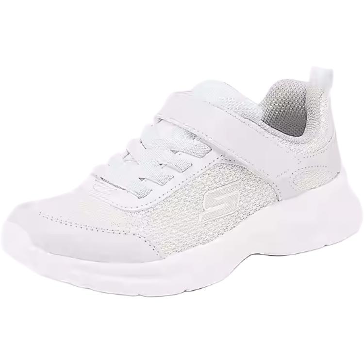 Skechers Kids Boys Comfortable Versatile Breathable Low-Top Casual Shoes Kids Sneaker White 405110L-WHT