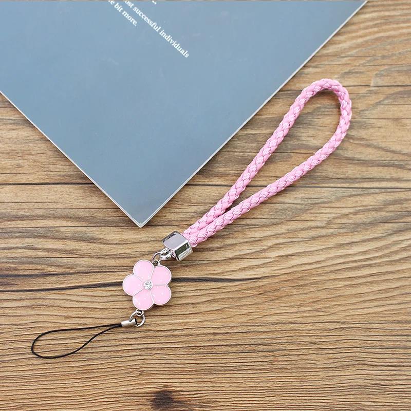 Multicolor Phone Charm Strap - Short Braided String, Anti-Lost Lanyard for Phones/Cameras, Keychain Gift Accessory