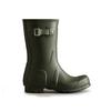Hunter [Men] Original Short Rain Boots - Dark Olive Mfs9000Rmadov