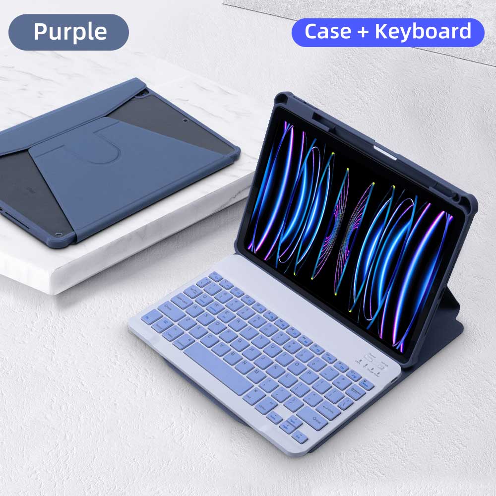 Touchpad Keyboard Case For iPad 10th Generation For iPad 11th A16 Pro 11 Air 4 Air 5 Air 3 Pro 10.5 7/8/9th 10.2 Protective Case