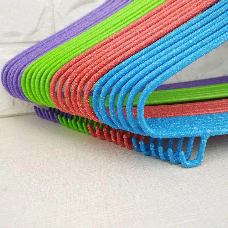 10 Kleiderbügel zum Aufhängen von Kleidung, Haushalts-Wäschetrockenhaken, Starke Kleiderstützen zur Organisation von Kleidung