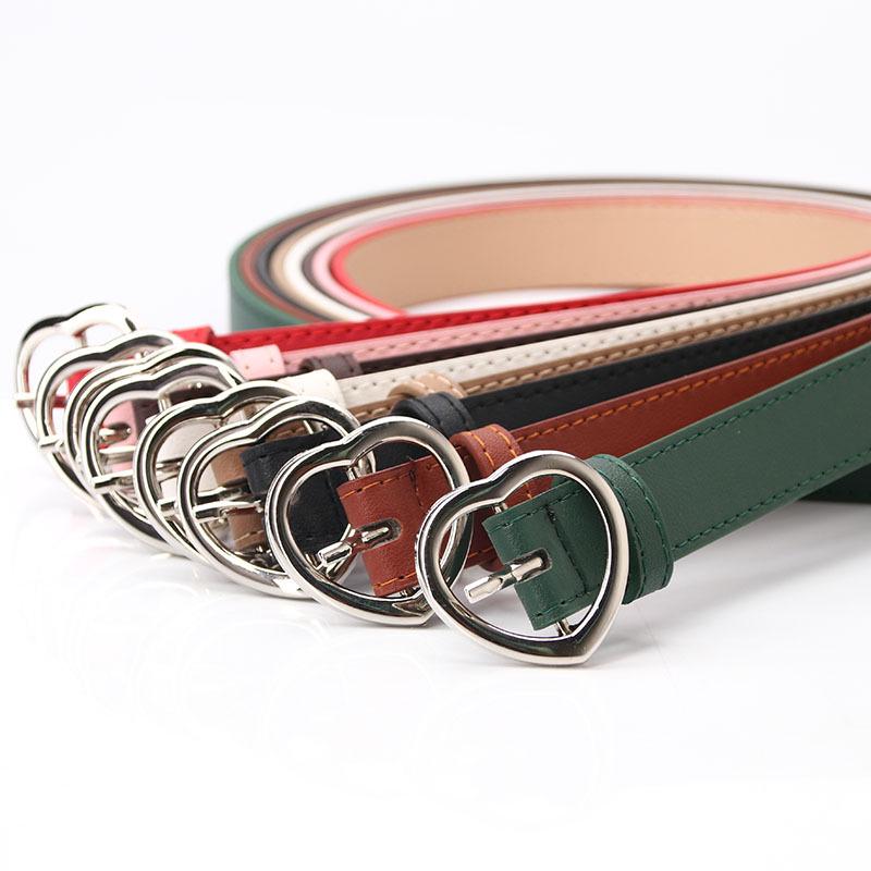 Damen Herzförmiger Legierungsschnallen Gürtel - Vielseitiger Dekorativer Gürtel für Jeans und Mädchenbekleidung