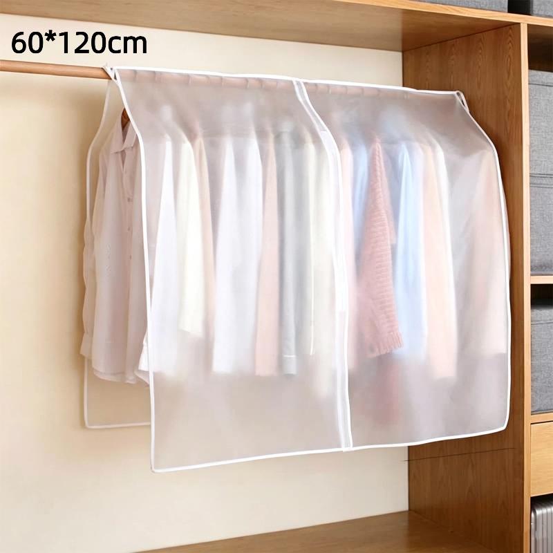 Clothing Dust Cover Durable Waterproof Dustproof Garment Protector for Seasonal Clothes Suit Jacket Travel Home Storage