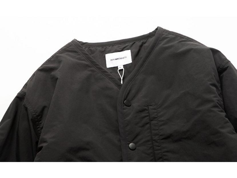 Men's Retro Quilted V-Neck Cotton Jacket