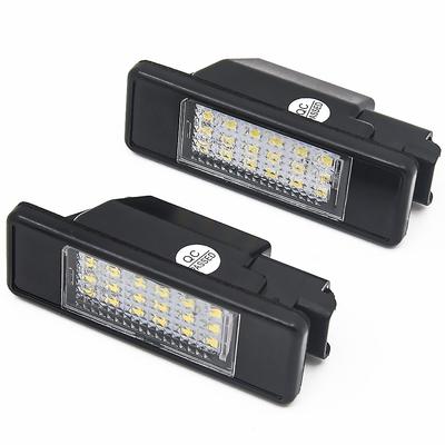 Luce targa LED SMD per auto 6000K per Peugeot 106 207 307 308 per CITROEN C3 C4 C5 C6 C8