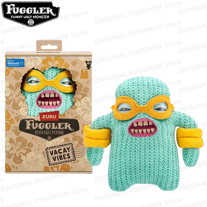 Ugly Cute Teeth Monster Plush Toy Crazy Rabbit Biohazard Burper Series Funny Stuffed Animal Doll Vacation Theme Gift