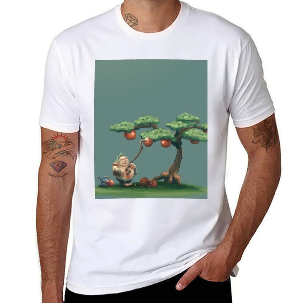 Pudgedota 2 Tshirt Simple Casual Short Sleeve Cotton Tshirt