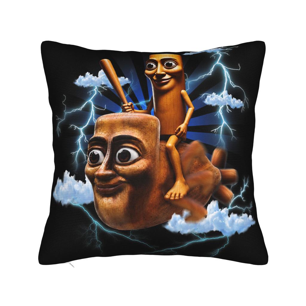 I Had So Much Potential Funny Tung Tung Sahur Six Seven Meme Pillow Case Square Pillow Cover For Sofa Car Home Decor Pillowcases