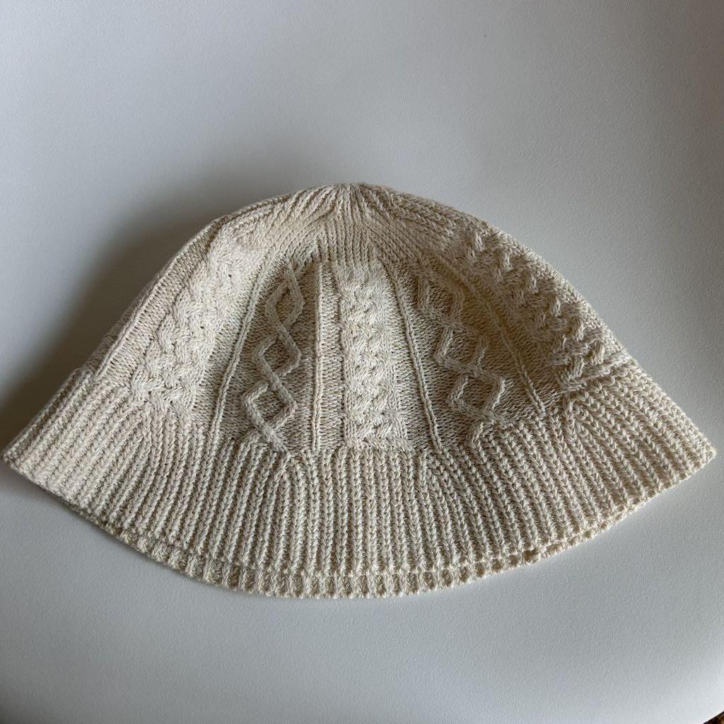 [USED] Korea nyunyu summer knit bucket hat crochet hat