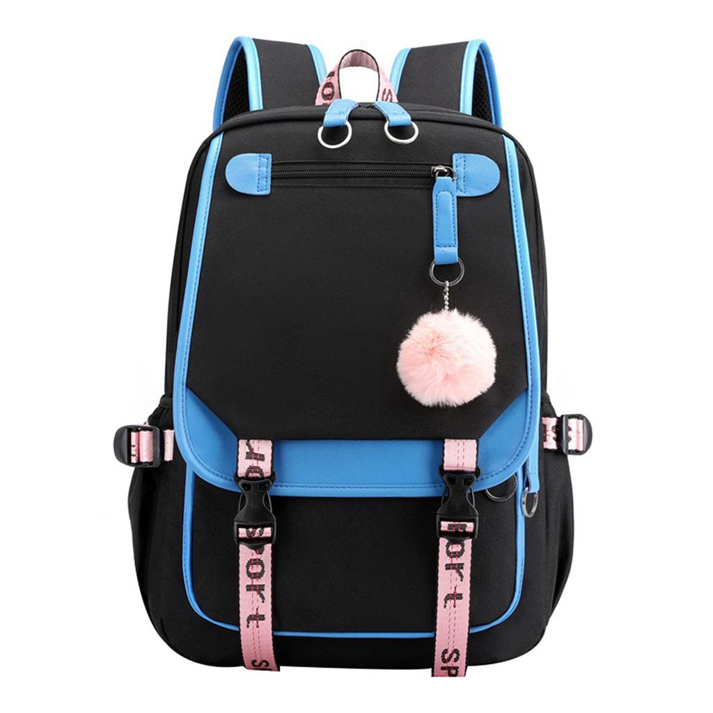 School Bag For Girls, Primary School, Junior High School, High School Students, School Bag, Large Capacity Backpack, Travel And Leisure Backpack Usb