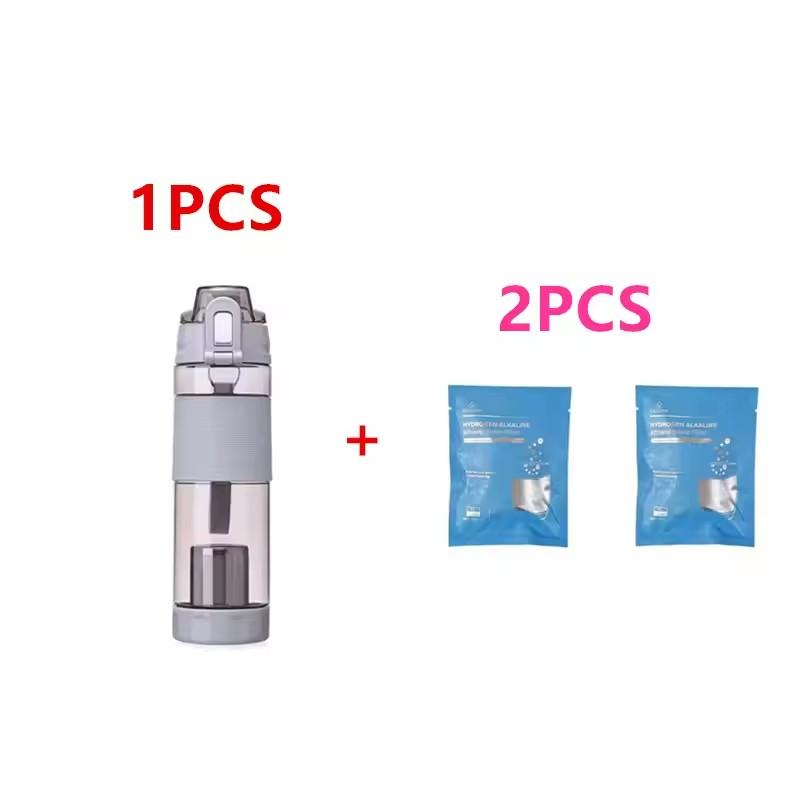 Tomaline Alkaline Water Cup (Increase the PH To the 7.2 To 9.5 Energy Bottle,650ml Alkaline Water Bottle Sports Filter Bag