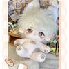 Plushie Monster 20cm Doll Blond Dog Puppy Handsome Boy Toy Body Plush Removable Ear Tail Original Cartoon Cosplay Kids Gift Xmas