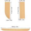 CUEA Door Sill, Universal Rubber Threshold Strip Free Assembly for Wheelchair(Cream Color)