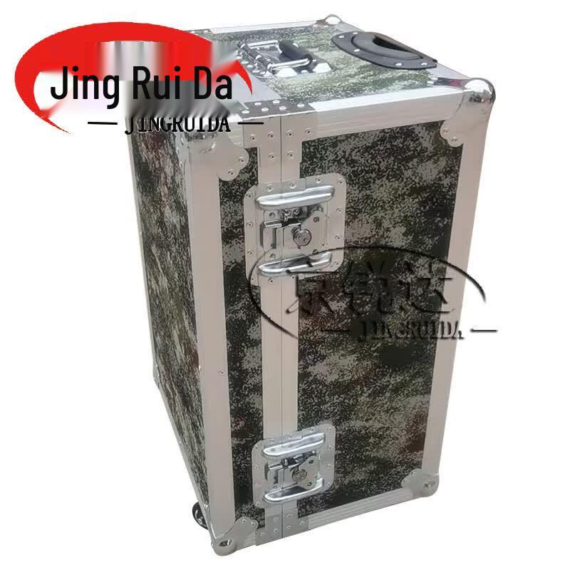 JINGRUIDA Camouflage Aluminum Alloy Flight Case