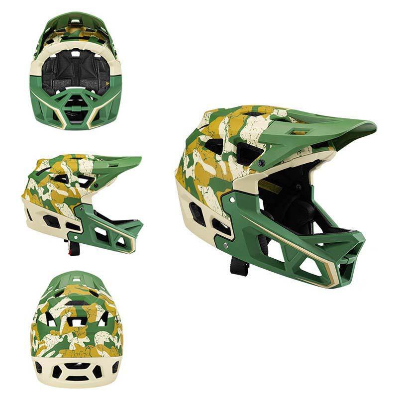 

Adult full helmet cycling helmet L [59-61CM] Adult General камуфляж зелений колір