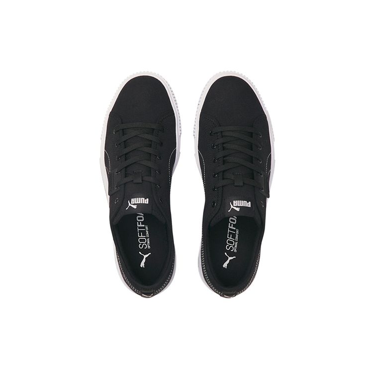 Puma Ever Fs Cv Fabric Casual Low-Top Sneakers Unisex sneakers Black White 383865-01