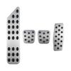 Stainless Steel Car Gas Brake Foot Rest Pedal Covers for Chevrolet Cruze Trax Malibu for Opel Mokka 2013-2018 ASTRA J Insignia