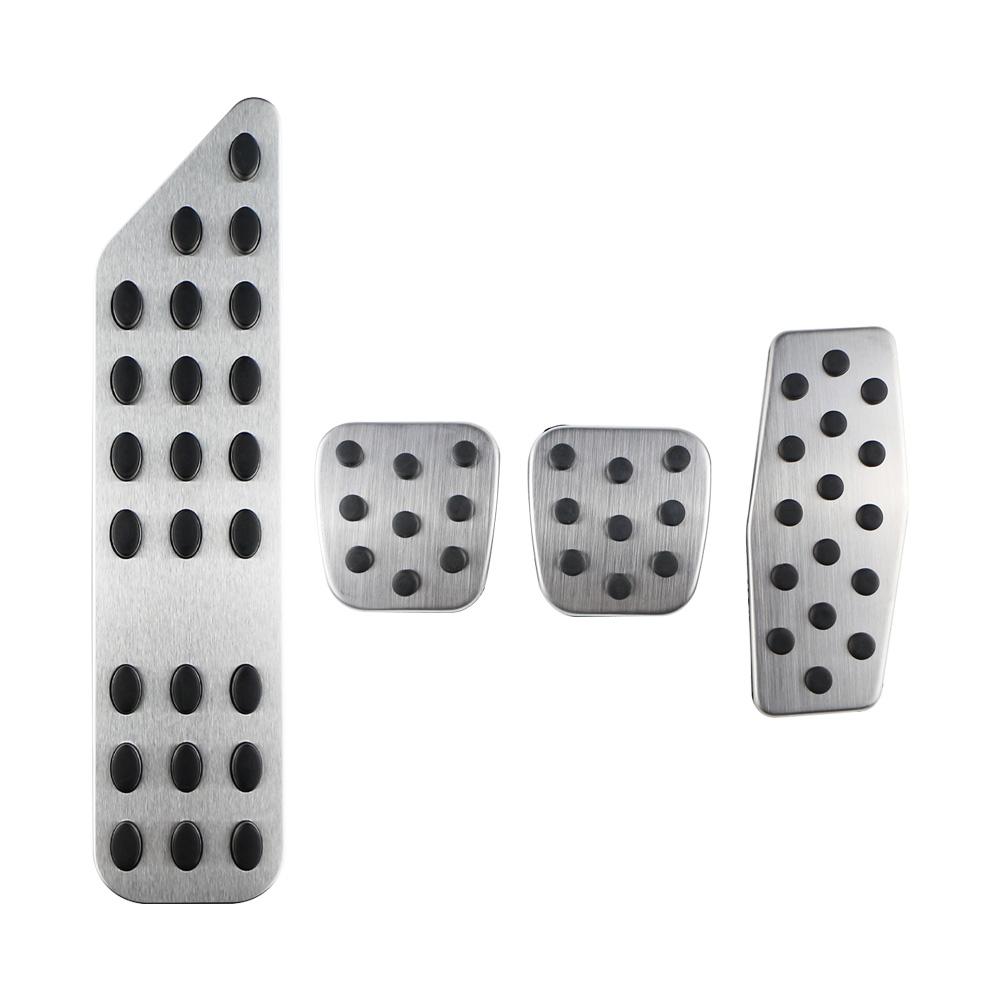 Stainless Steel Car Gas Brake Foot Rest Pedal Covers for Chevrolet Cruze Trax Malibu for Opel Mokka 2013-2018 ASTRA J Insignia