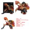 One Piece Portgas D Ace Glowing Action Figure Flame Scene Pvc Collectible Statue Desktop Decoration For Anime Fans Collectors