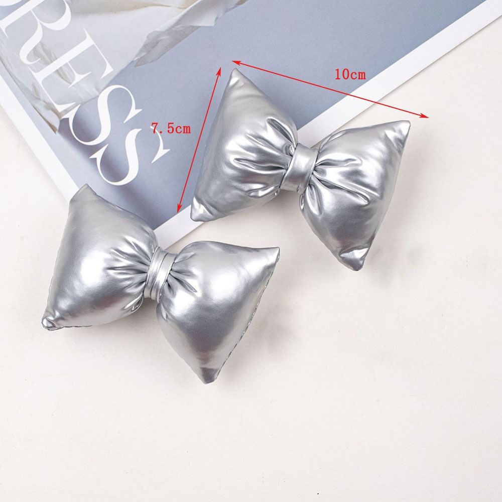 Cute All-match Shoe Charms for Crocs DIY Candy Colors Bow Detachable Shoes Buckle Decoration Accessories Woman Kids Gifts