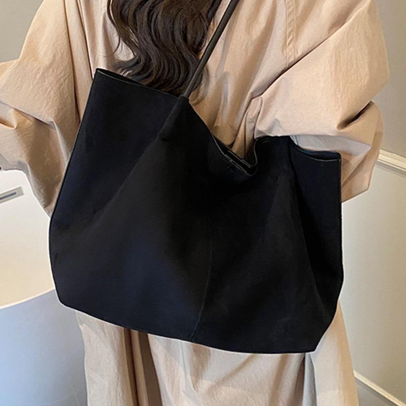 Large Capacity Tote Bag Women's Fashion Casual Handbag High Sense Versatile Shoulder Commuter Bag