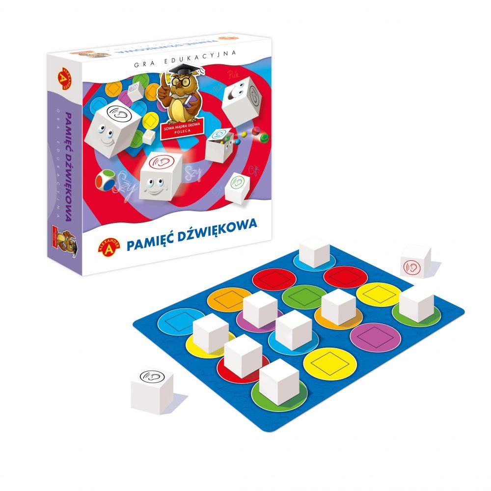 Educational Sound Memory Board Game. Alexander