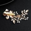Bridal Headdress Handmade Pearl Hair Band Wedding Headwear Flower Pearl Hair Clip Fashion Jewelry Hairpin Headdress Accessories