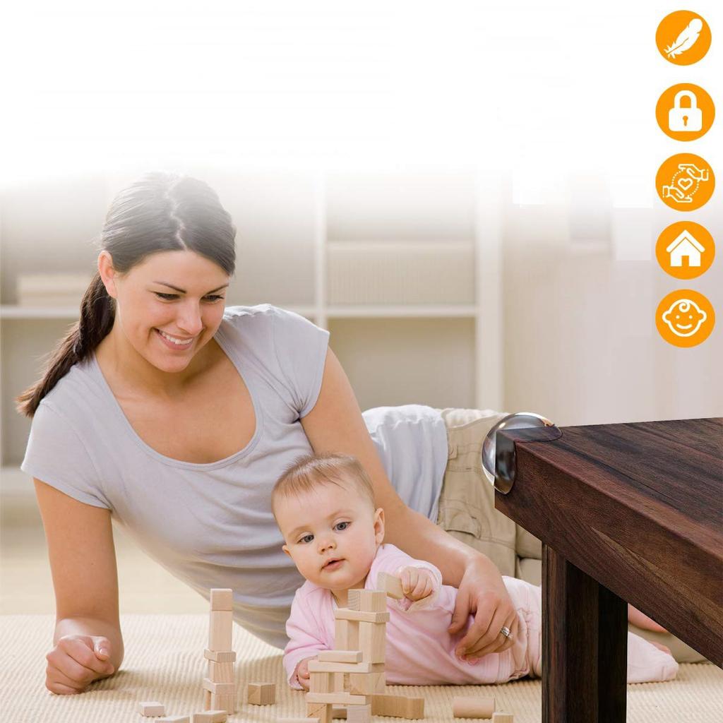 Children Baby Safety Silicone Protector Table Corner Edge Protection Cover Soft Transparent Children Anticollision Edge Guards