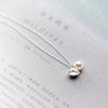 Korean Version Shell Necklace Women'S Cute Retro Animal Pearl Pendant Simple Collarbone Chain Jewelry Premium Durable