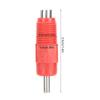 40pcs Plastic Poultry Waterer Red Drinking Nipple Easy Installation Farming Accessories  Large Scale
