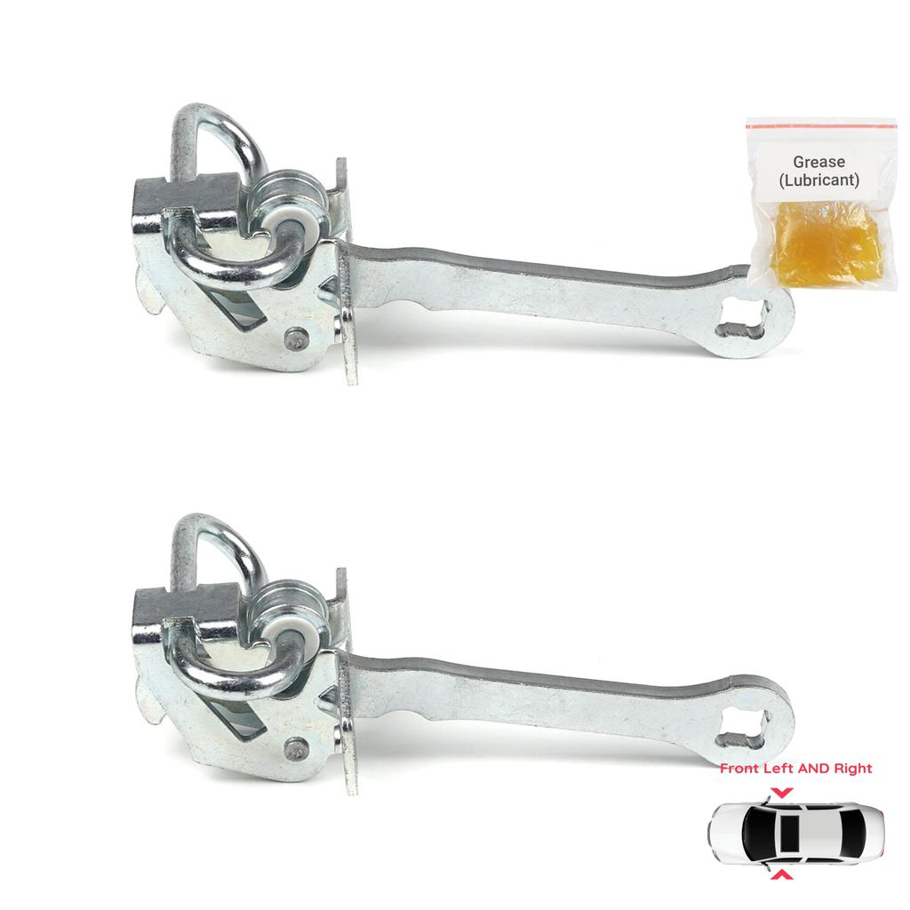 BDP727-1 2 Pieces Front Left AND Right Door Hinge Stop Check Strap Limiter for Vauxhall Opel Omega B 1994-2003 Cadillac Catera 1997-2001 5160232