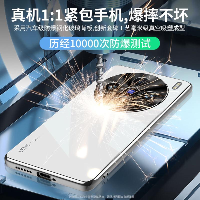 Applicable To Vivox111 Mobile Phone Case, New Electroplated Glass Vivox111pro Protective Case, Ultra-thin Lens All-inclusive X